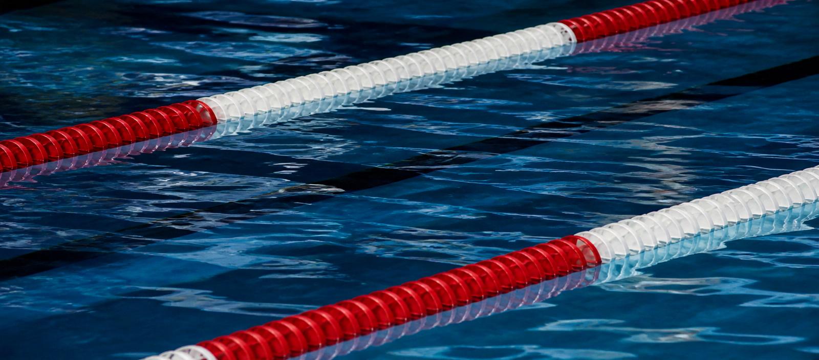 Swim lanes at Meres Leisure Centre
